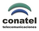 Logo de la empresa Conatel de telefonía