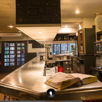 Barra del Bar Catachu de pamplona