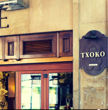 Fachada del Bar Txoko de Pamplona