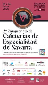 Cartel 2º Campeonato de Cafeterías de Especialidad de Navarra