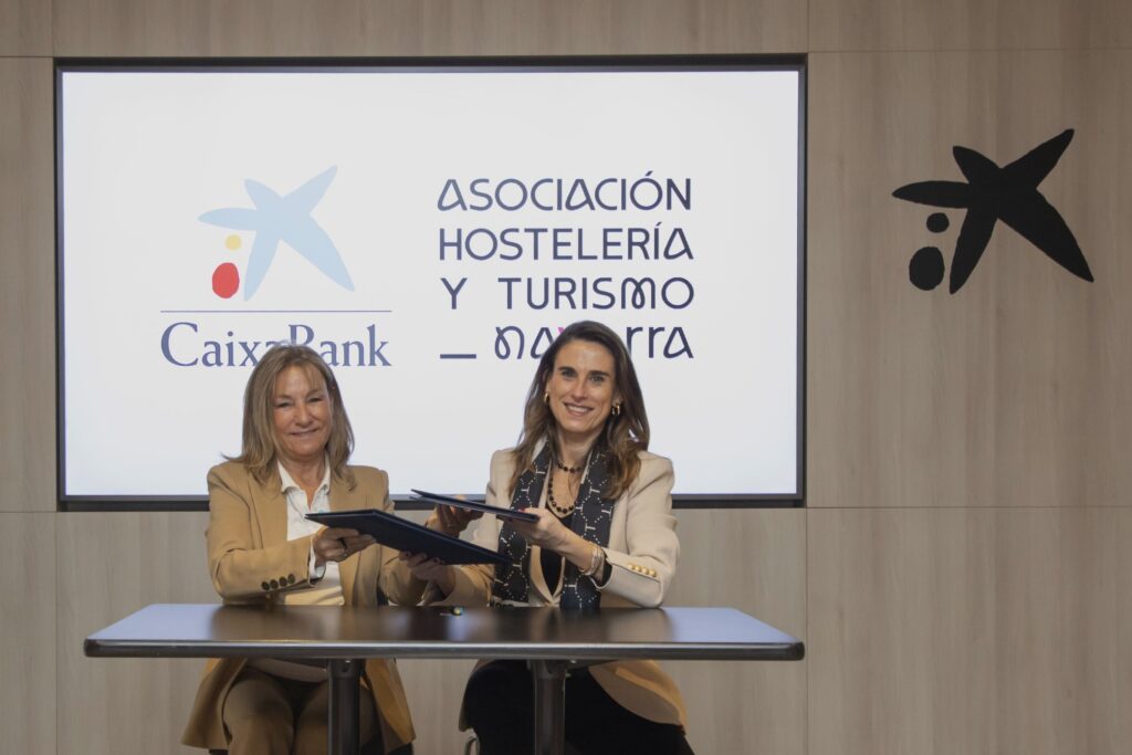 CaixaBank y la Asociación de Hostelería y Turismo de Navarra refuerzan su alianza para impulsar la actividad económica, la digitalización y el crecimiento del sector