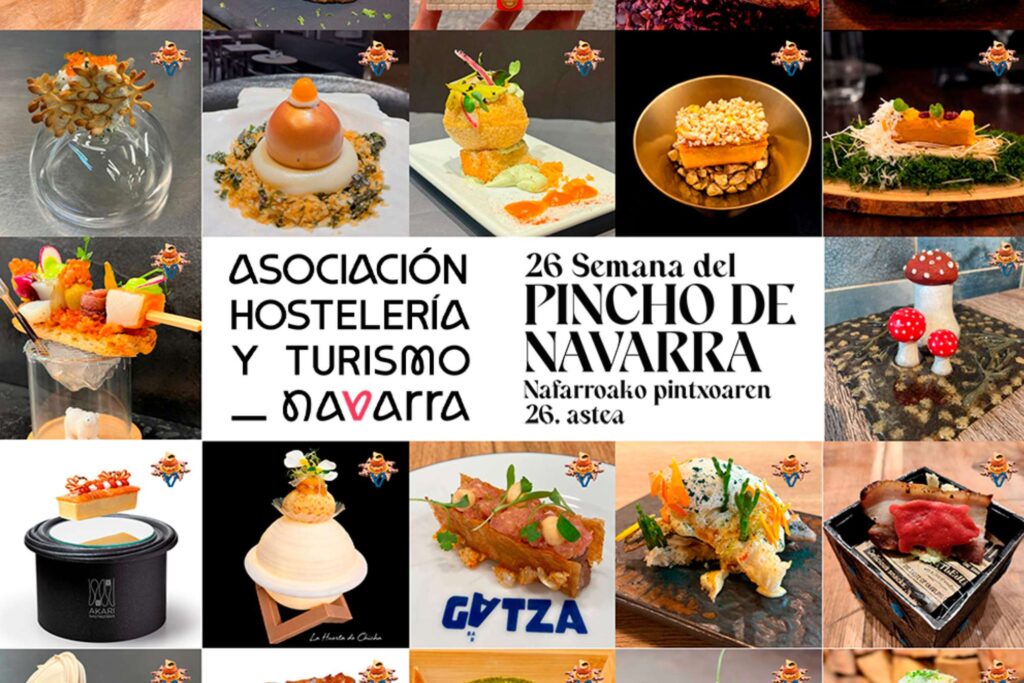Ya tenemos los 22 semifinalistas de la Semana del Pincho de Navarra 2026
