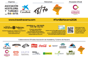 Pie colaboradores del evento y de la Asociaicón de Hostelería y además entidades como Ayuntamiento y Gobierno que subvencionan